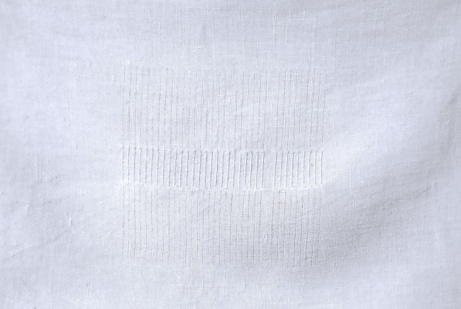 sans titre, 2025, coton / lin,