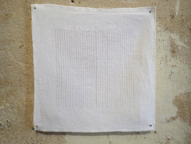 Sans titre, 2024, coton / lin,